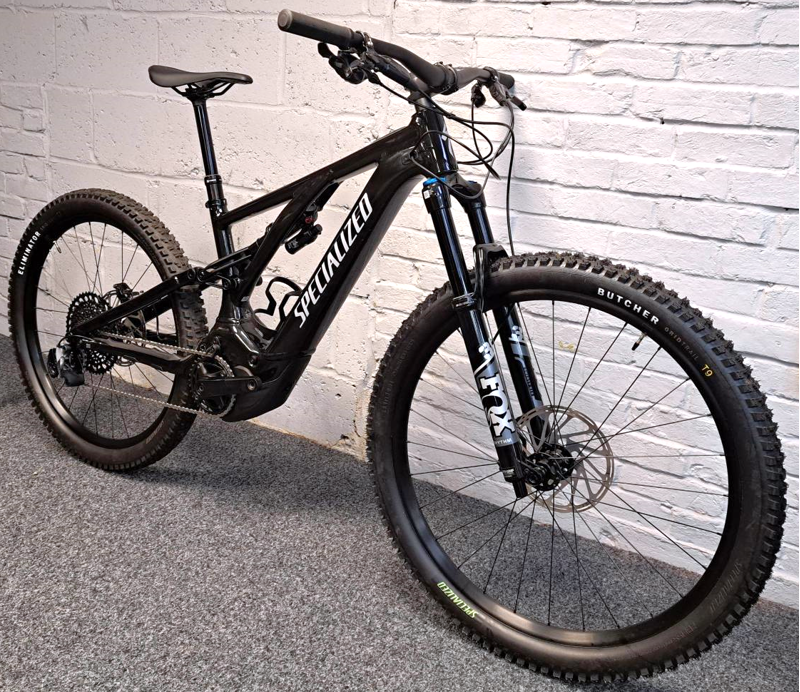 EX DISPLAY Specialized Turbo Levo Comp Alloy Electric Mountain Bike S3 2023 in Black/Dove-1